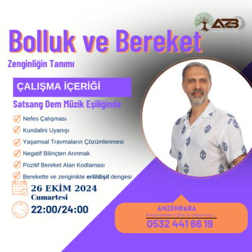 Bollu bereket çalışması