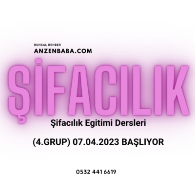 Şifacılık 3.Grup